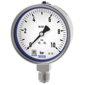 Manomètre inox WIKA Ø63 / Ø100